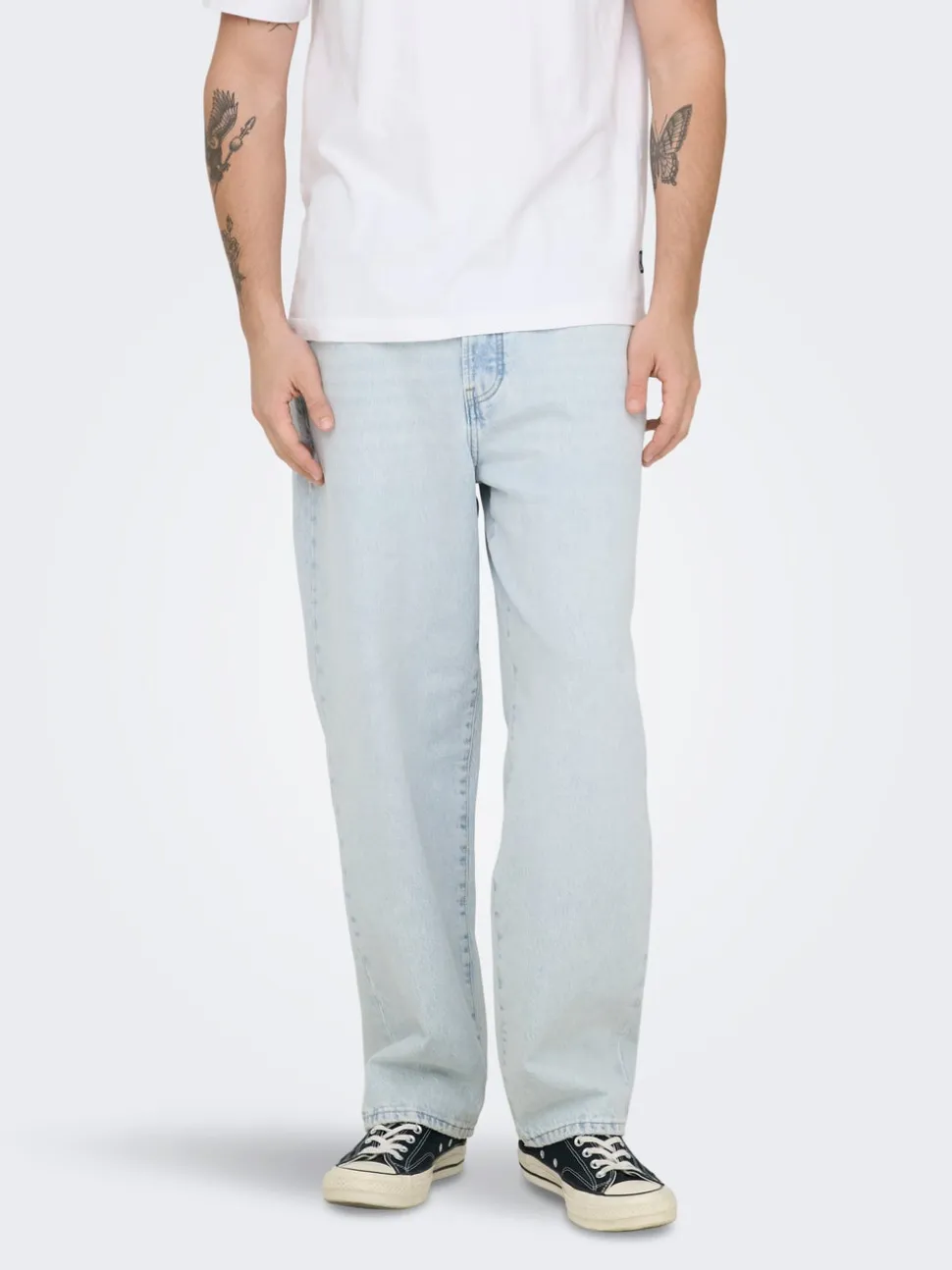 ONSFADE Vita media Loose Fit Jeans