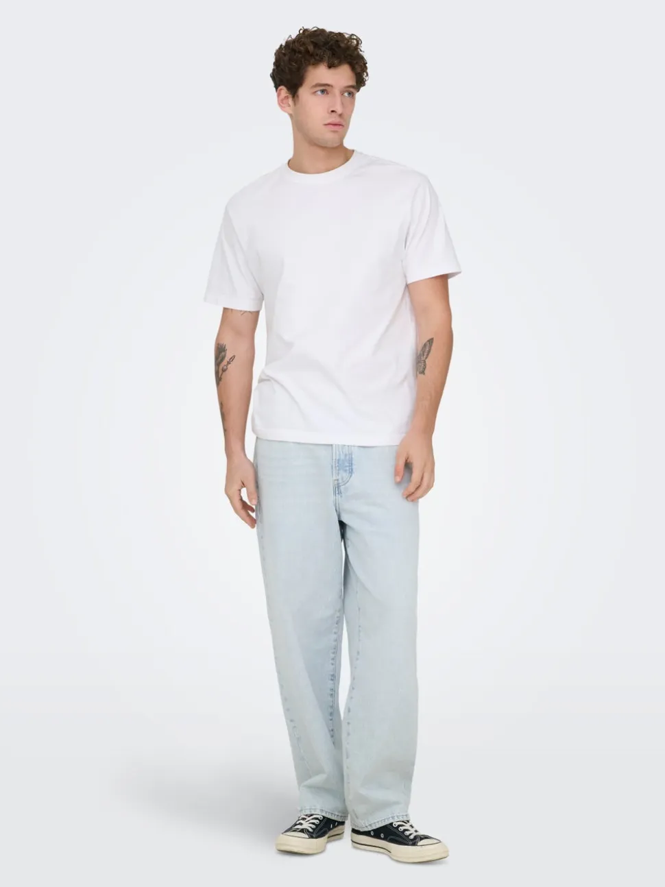 ONSFADE Vita media Loose Fit Jeans