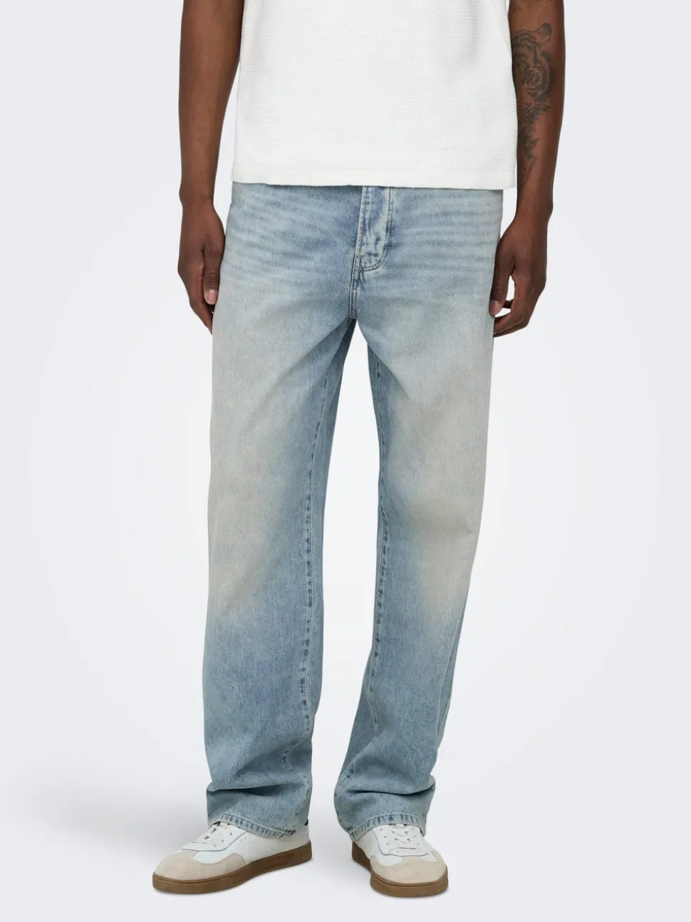 ONSFADE Vita media Loose Fit Jeans