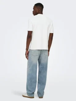 ONSFADE Vita media Loose Fit Jeans