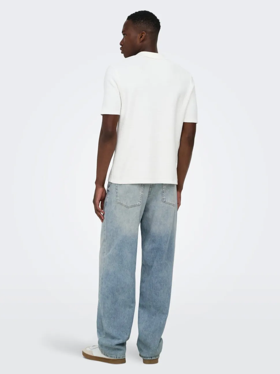 ONSFADE Vita media Loose Fit Jeans