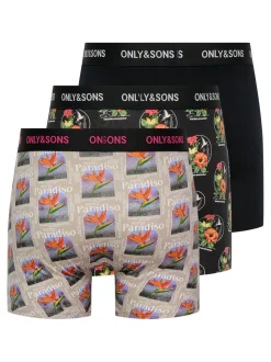 ONSFITZ 3-pack Boxer aderenti