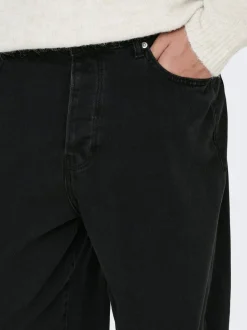 ONSFIVE Vita media Baggy Fit Jeans
