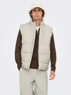 ONSJAKE Gilet trapuntato