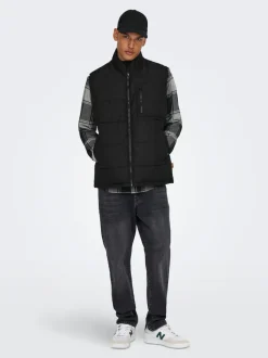 ONSJAKE Gilet trapuntato