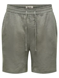 ONSLAURENCE Regular Fit Lino Shorts