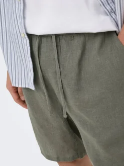 ONSLAURENCE Regular Fit Lino Shorts