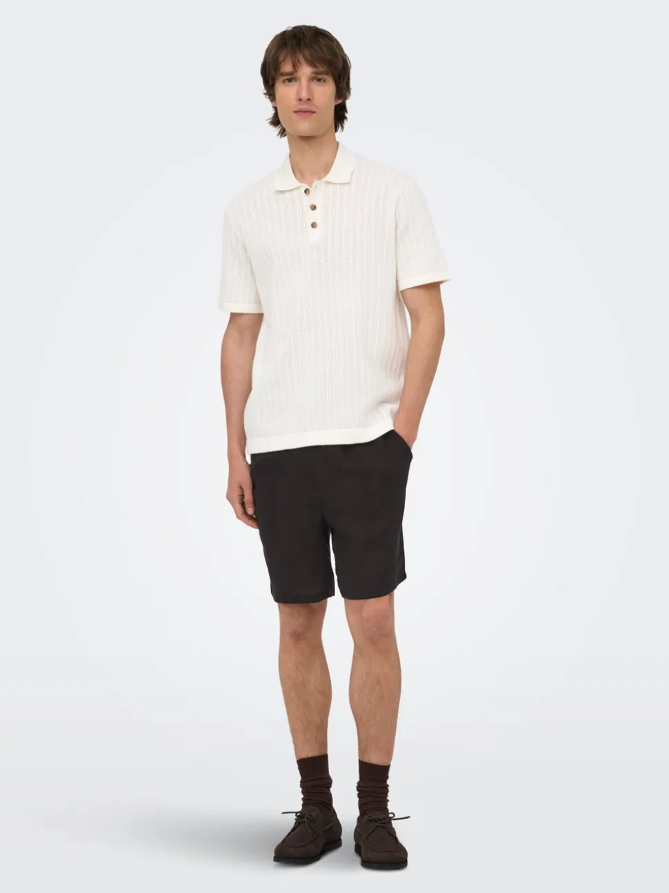 ONSLAURENCE Regular Fit Lino Shorts