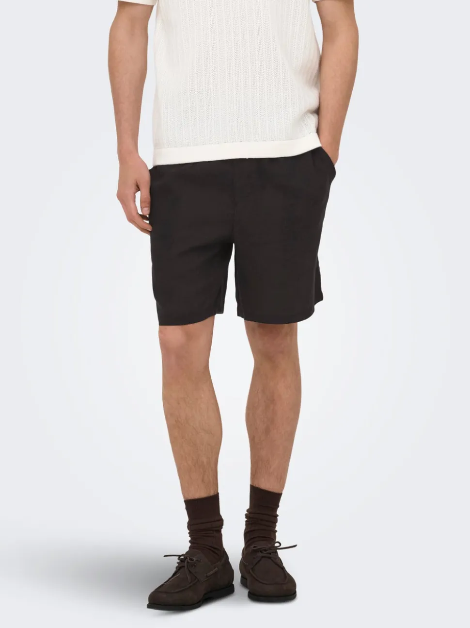ONSLAURENCE Regular Fit Lino Shorts