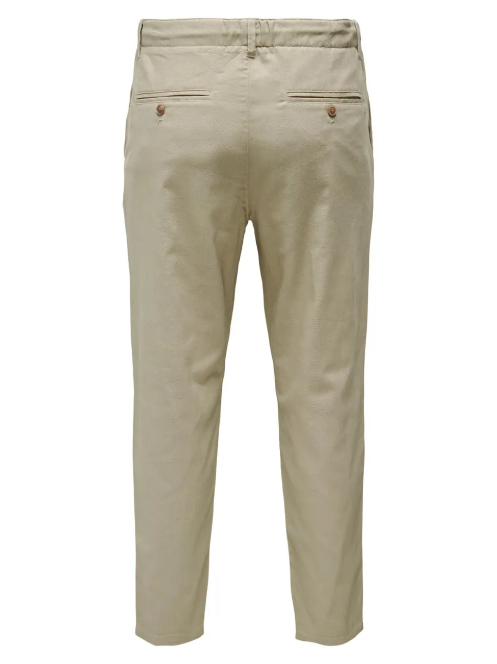 ONSLEO Tapered Fit - Cropped Lino Pantaloni chino