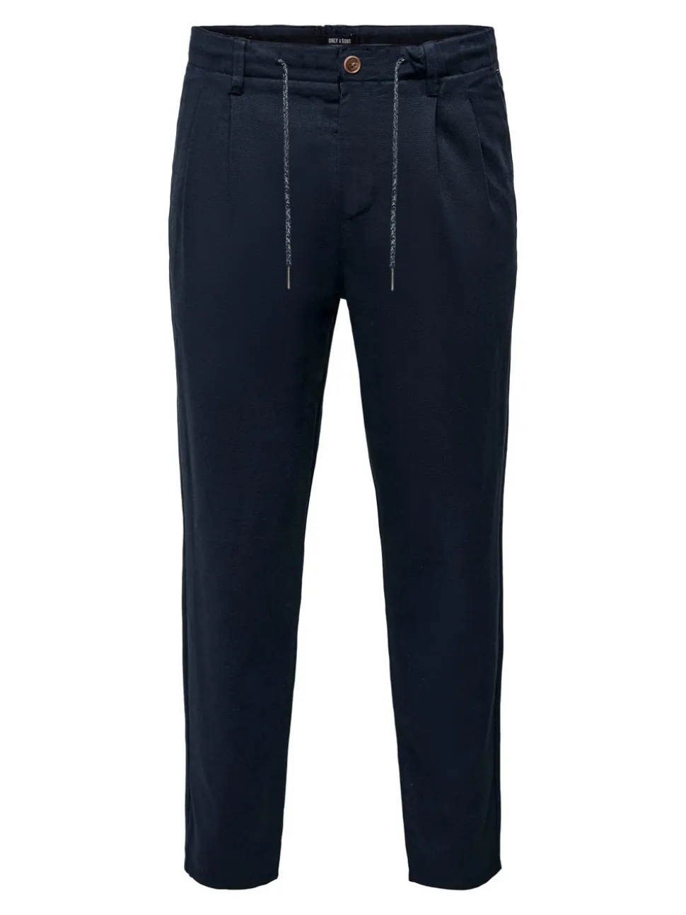 ONSLEO Tapered Fit - Cropped Lino Pantaloni chino