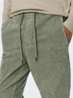 ONSLINUS Pantaloni in velluto a coste taglio tapered fit