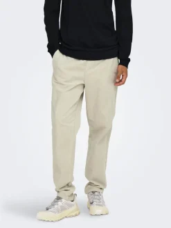 ONSLINUS Pantaloni in velluto a coste taglio tapered fit