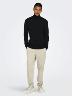 ONSLINUS Pantaloni in velluto a coste taglio tapered fit