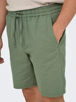 ONSLINUS Regular Fit Lino Shorts