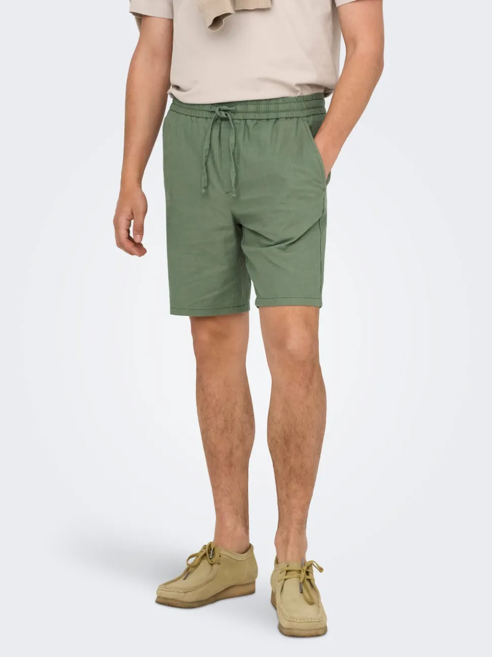ONSLINUS Regular Fit Lino Shorts