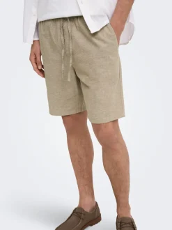 ONSLINUS Regular Fit Lino Shorts