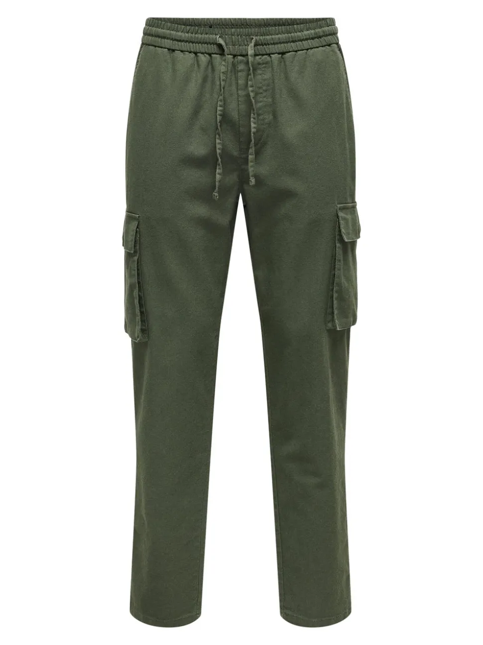 ONSLINUS Tapered Fit Lino Pantaloni cargo