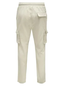 ONSLINUS Tapered Fit Lino Pantaloni cargo