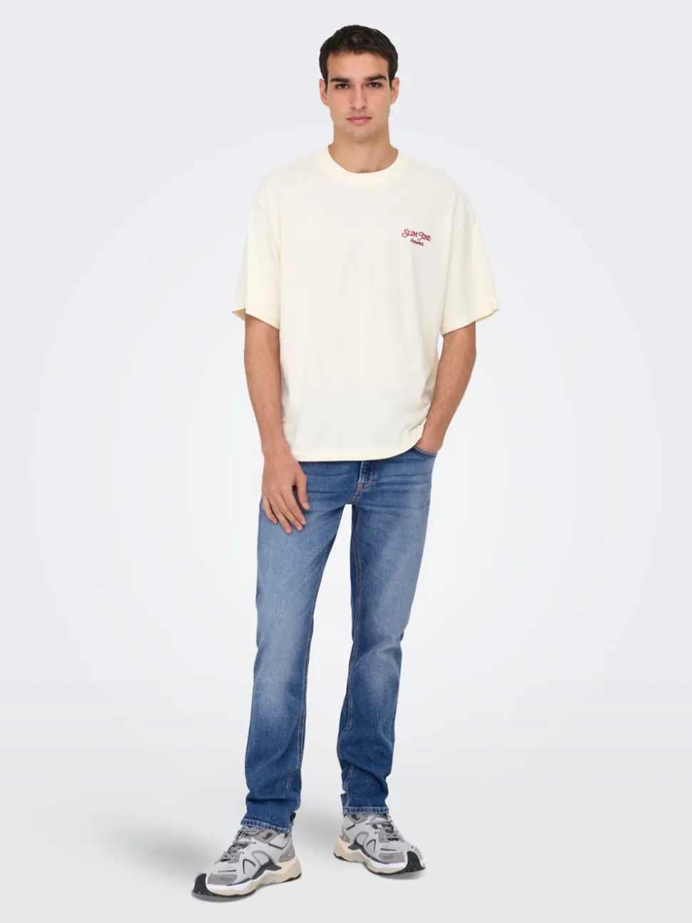 ONSLOOM Vita bassa Slim Fit Jeans