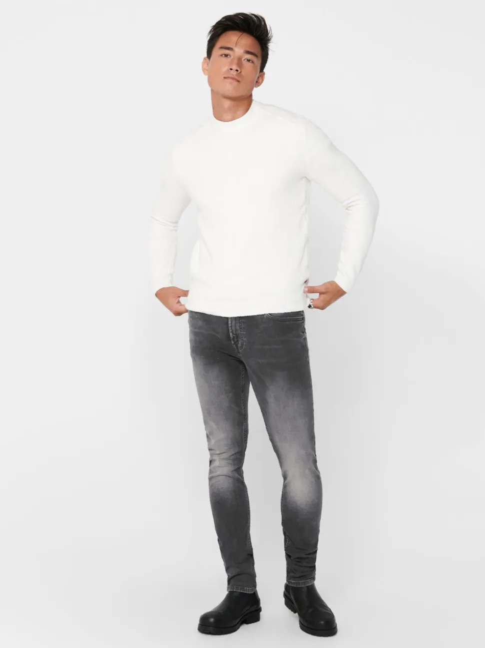 ONSLOOM Vita bassa Slim Fit Jeans