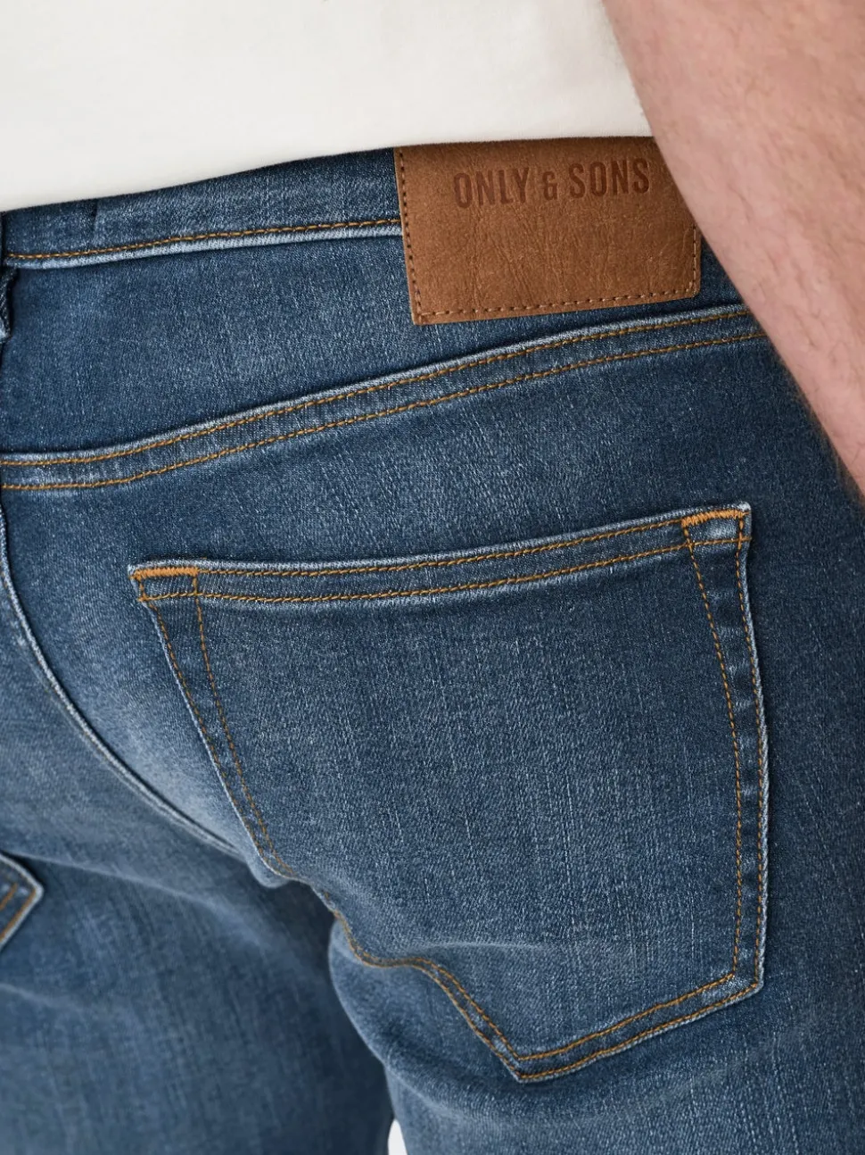 ONSLOOM Vita bassa Slim Tapered Fit Jeans