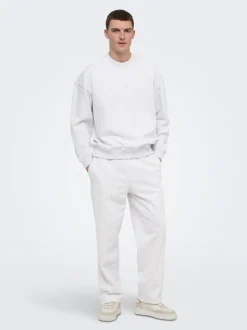ONSLUCAS Loose Fit Pantaloni in felpa
