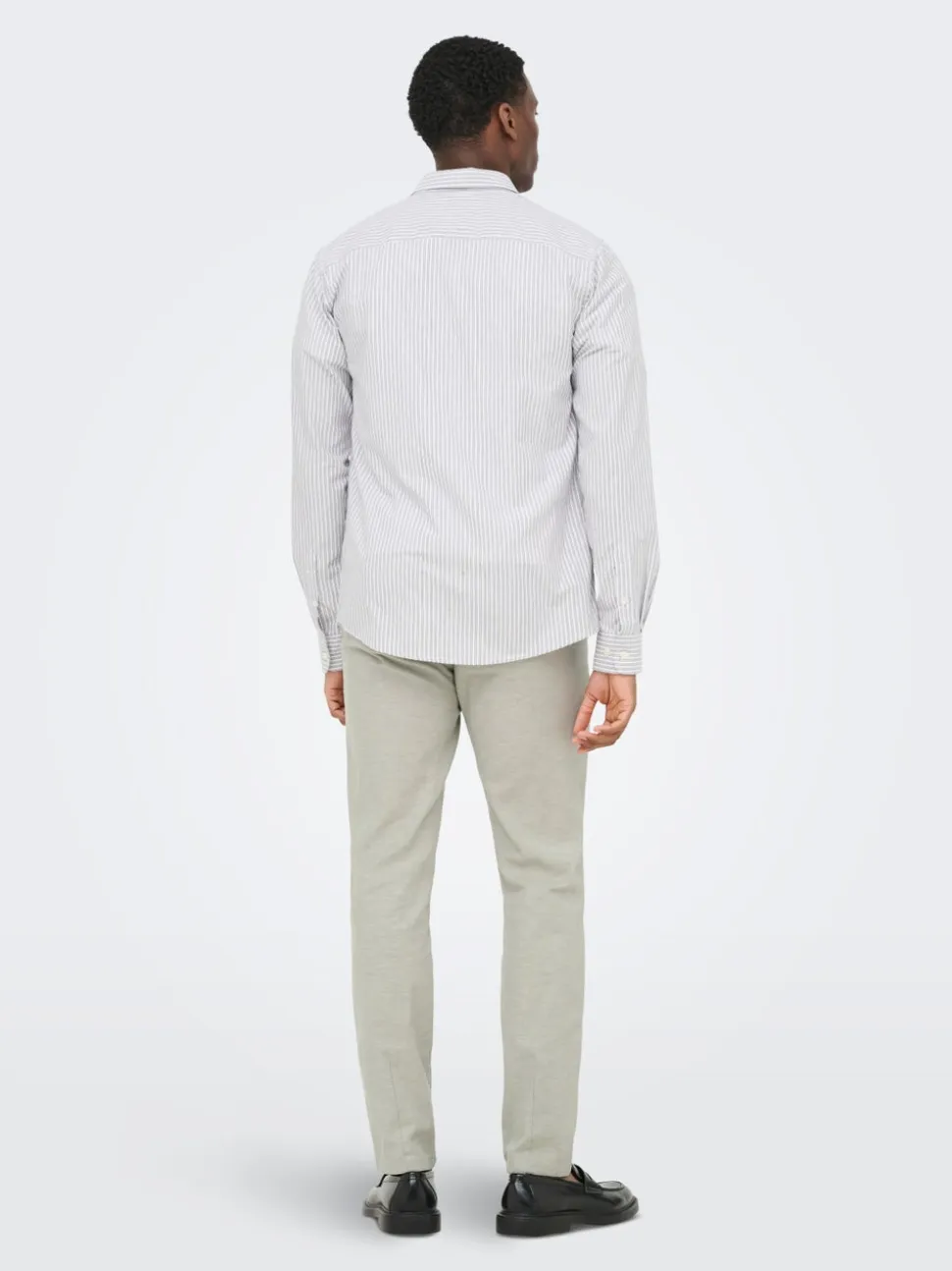 ONSMARK Tapered Fit Lino Pantaloni chino