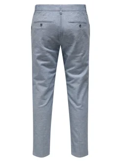 ONSMARK Tapered Fit Lino Pantaloni chino