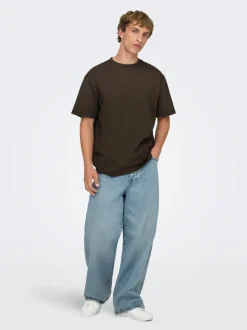 ONSREMI Vita media Wide Leg Fit Stretch Jeans