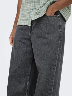 ONSREMI Vita media Wide Leg Fit Jeans