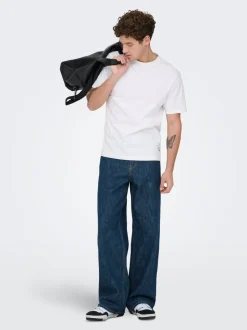 ONSREMI Vita media Wide Leg Fit Jeans