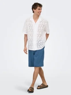 ONSREMI Vita media Wide Leg Fit Shorts