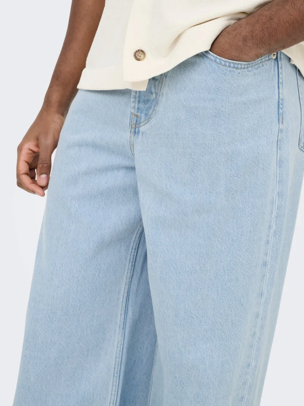 ONSREMI Vita media Wide Leg Fit Jeans