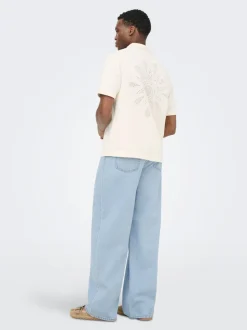 ONSREMI Vita media Wide Leg Fit Jeans