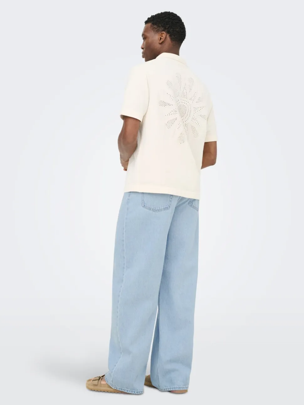 ONSREMI Vita media Wide Leg Fit Jeans