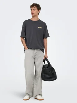 ONSREMI Vita media Wide Leg Fit Jeans