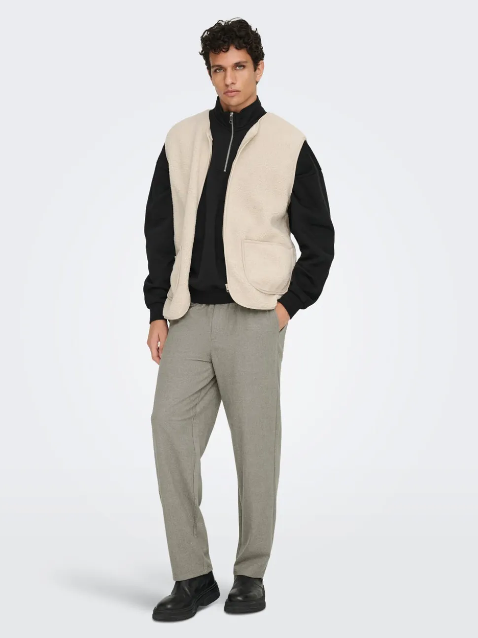 ONSTONY Gilet in pile