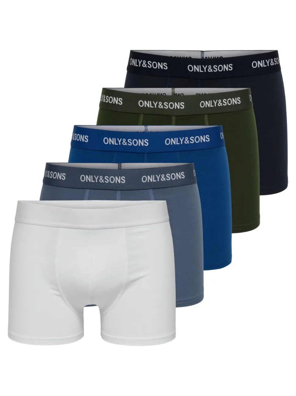 ONSTREY 5-pack Boxer aderenti