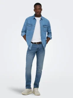 ONSWEFT Vita media Regular Fit Jeans