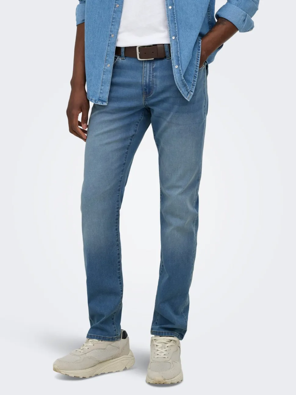 ONSWEFT Vita media Regular Fit Jeans