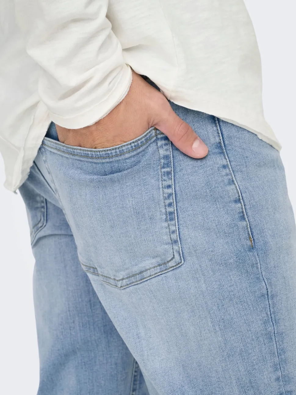 ONSWEFT Vita media Regular Fit Jeans