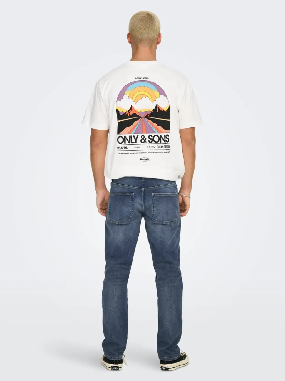 ONSWEFT Vita media Regular Fit Jeans