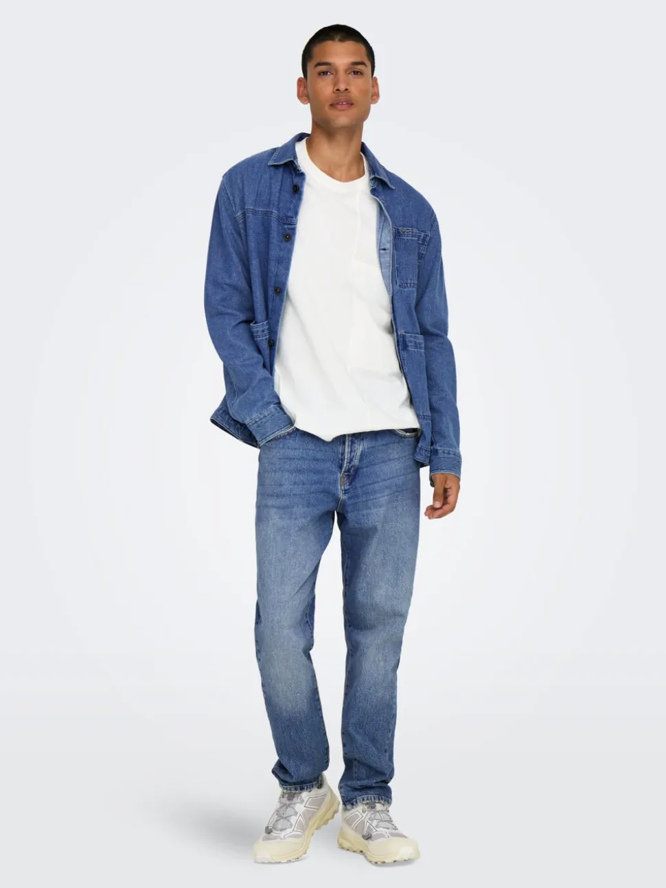 ONSYOKE Vita media Cropped Fit Jeans