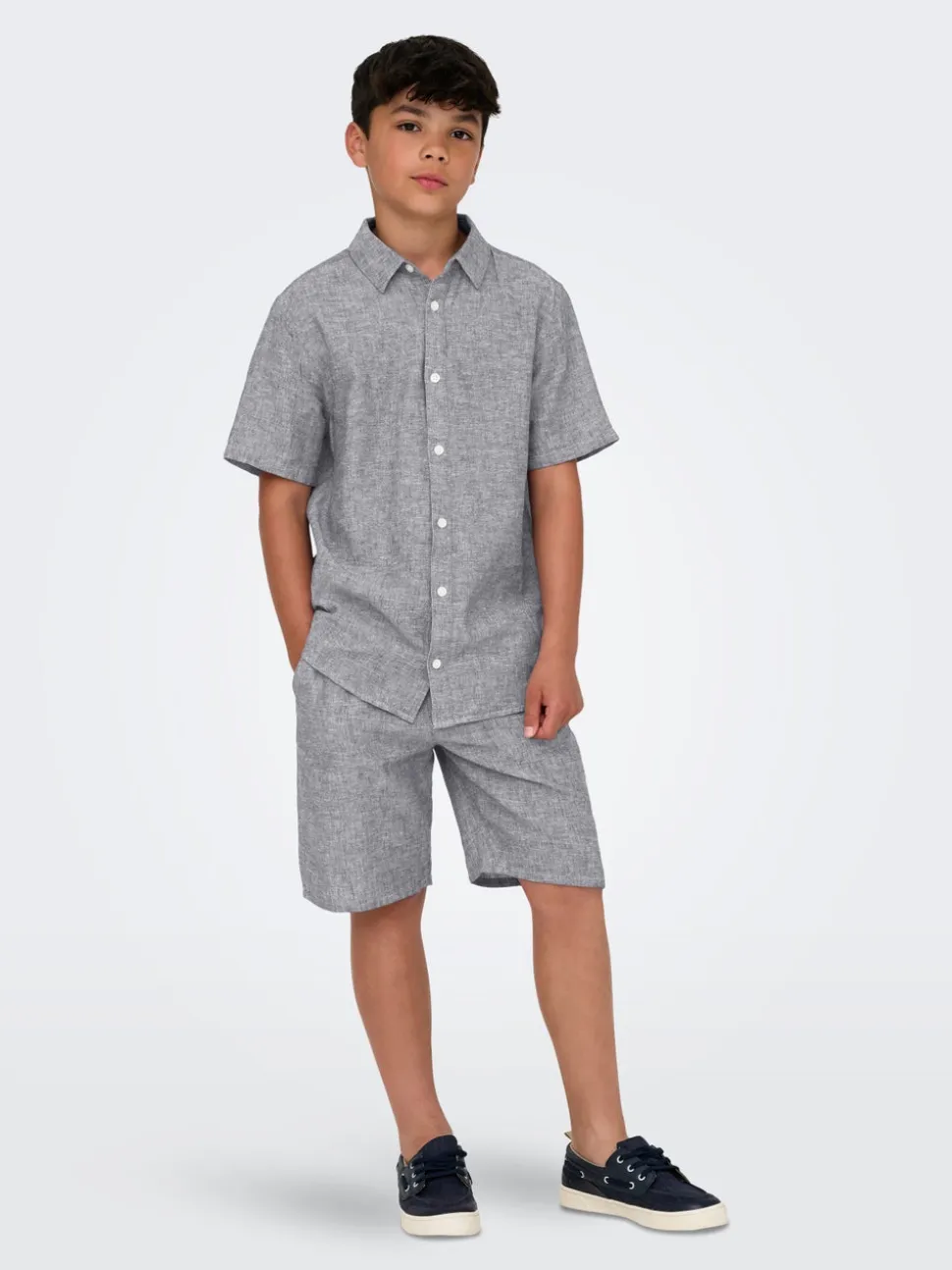 OSJCAIDEN Lino Camicia