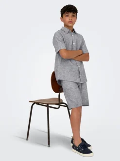 OSJCAIDEN Lino Camicia