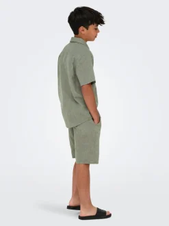 OSJCAIDEN Lino Camicia